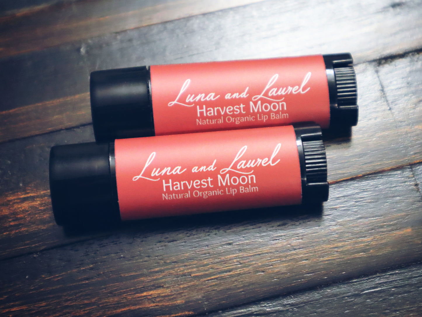 Luna and Laurel Natural Organic Lip Balm - Harvest Moon Edition